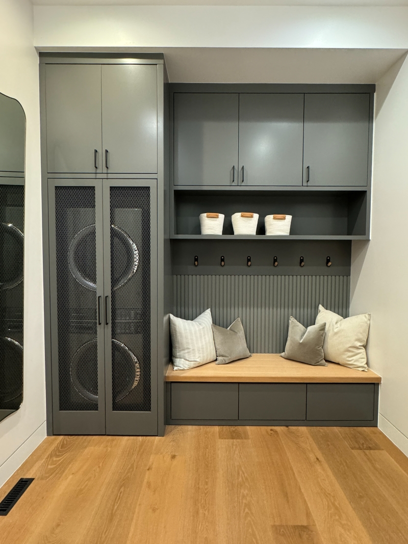 Custom Laundry & Mudroom